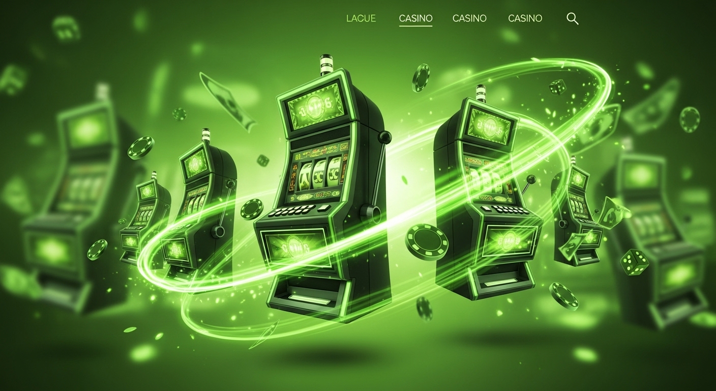 Illustration de diverses plateformes de jeu et de divertissement en ligne.